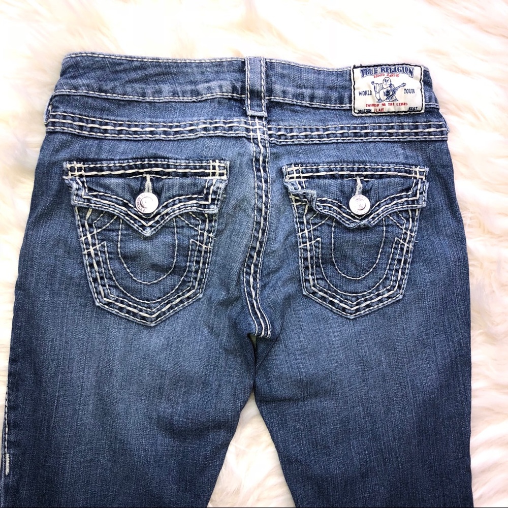 TRUE RELIGION Joey flare jeans size 26 - Picture 5 of 8